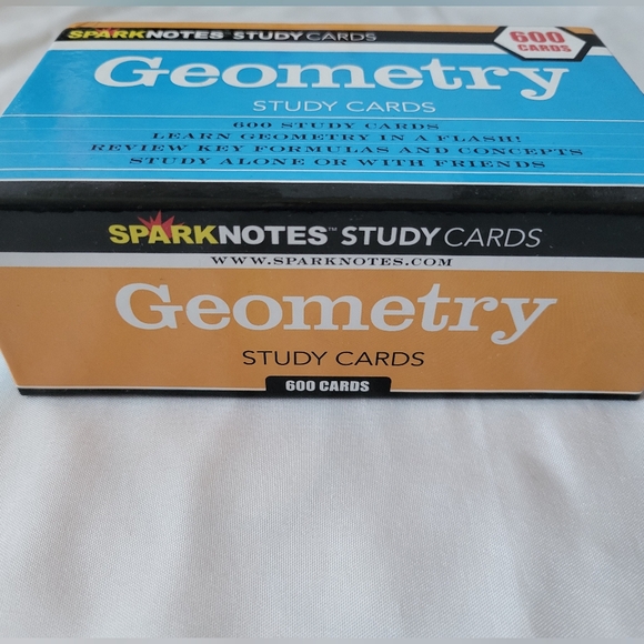 Sparknotes Study Cards: Geometry - Picture 2 of 5
